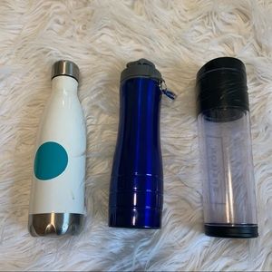 3 water bottler/flasks